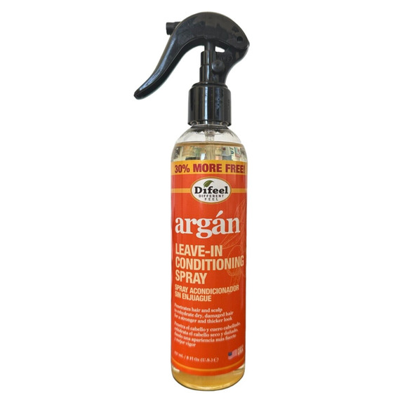 Difeel Leave In Conditioning Spray - Argan Oil Leave in Conditioner Spray 8oz - Picture 1 of 2